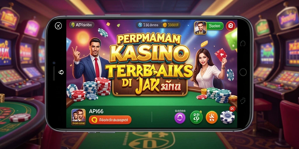 Tampilan gameplay kasino yang menarik dan interaktif di API66.