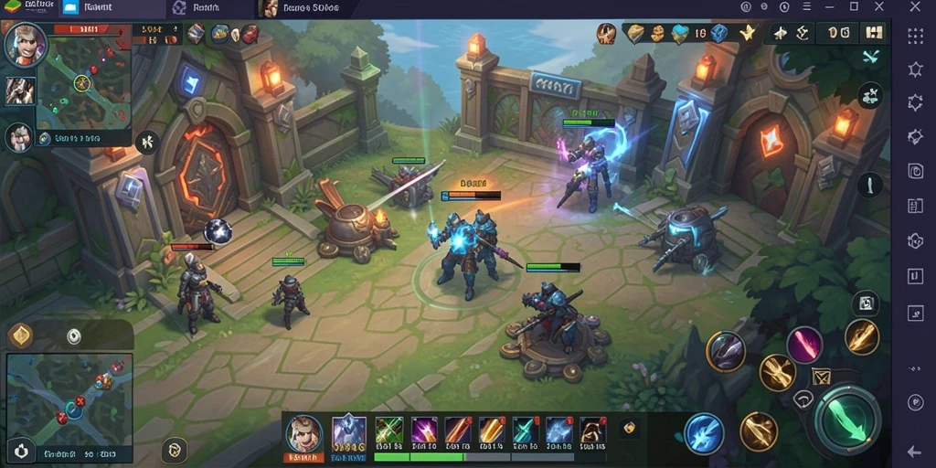 Tampilan menarik gameplay DEWI11 dengan unsur SLG yang mendebarkan.