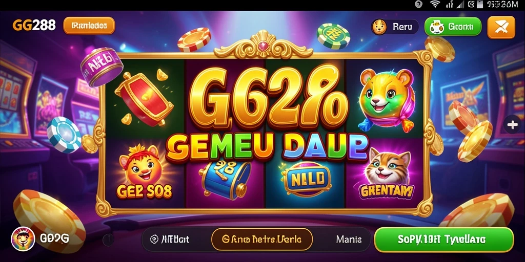 Tampilan gameplay GG288 yang menarik dan penuh warna.