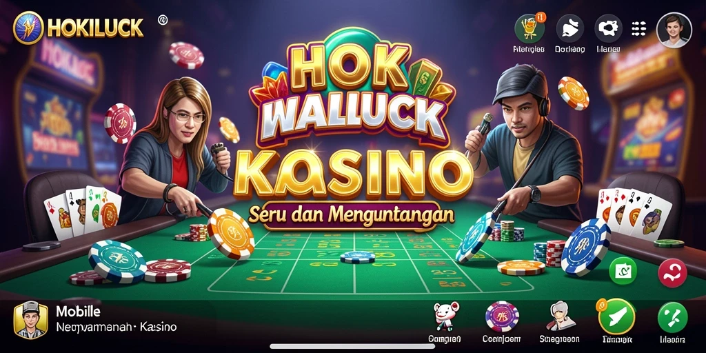 Screenshot HOKILUCK menunjukkan gameplay yang mengasyikkan dan grafis yang menawan.