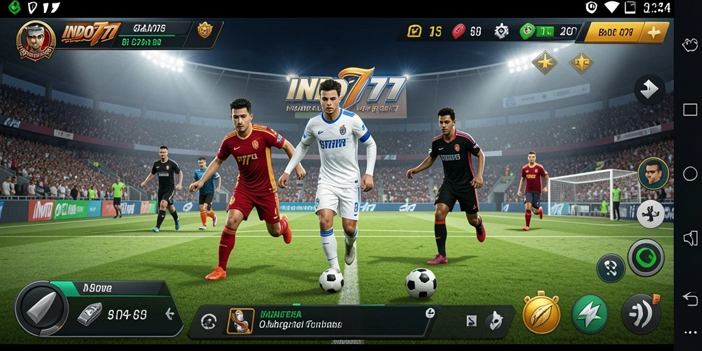 Tampilan gameplay menarik dari INDO777 yang penuh aksi olahraga.