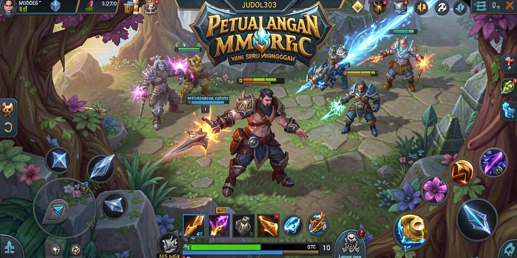 Tampilan gameplay seru dalam JUDOL303 yang penuh aksi.