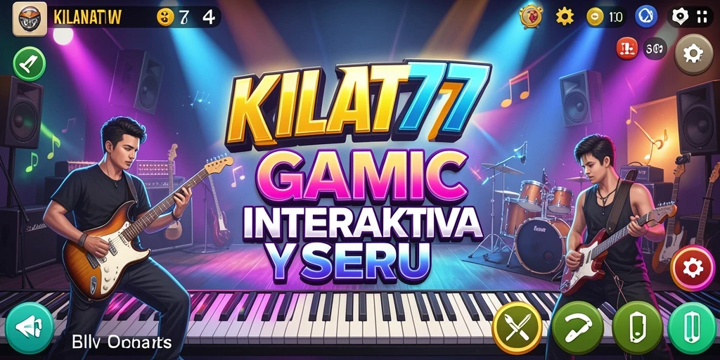 Tampilan gameplay KILAT77 yang penuh warna dan dinamis.