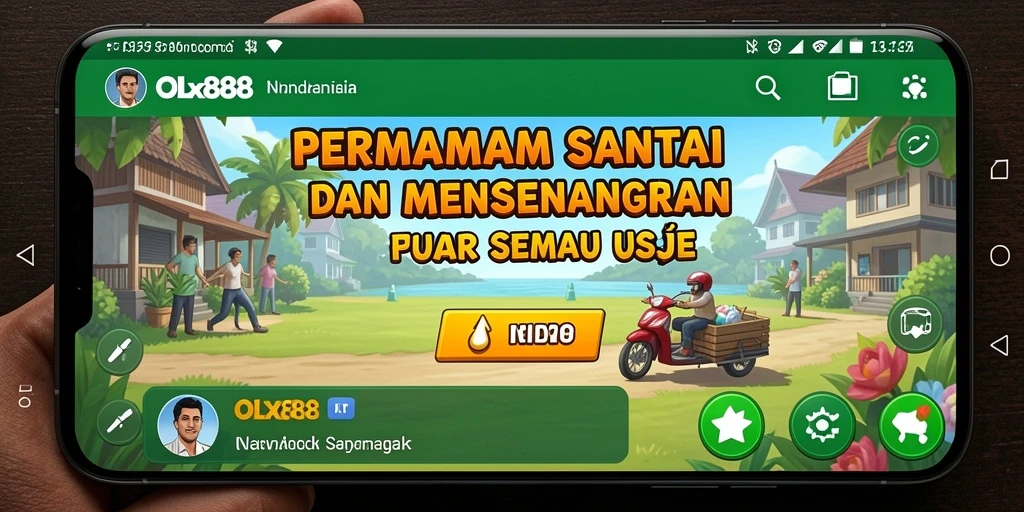 Tangkapan layar gameplay OLX888 yang seru dan interaktif.