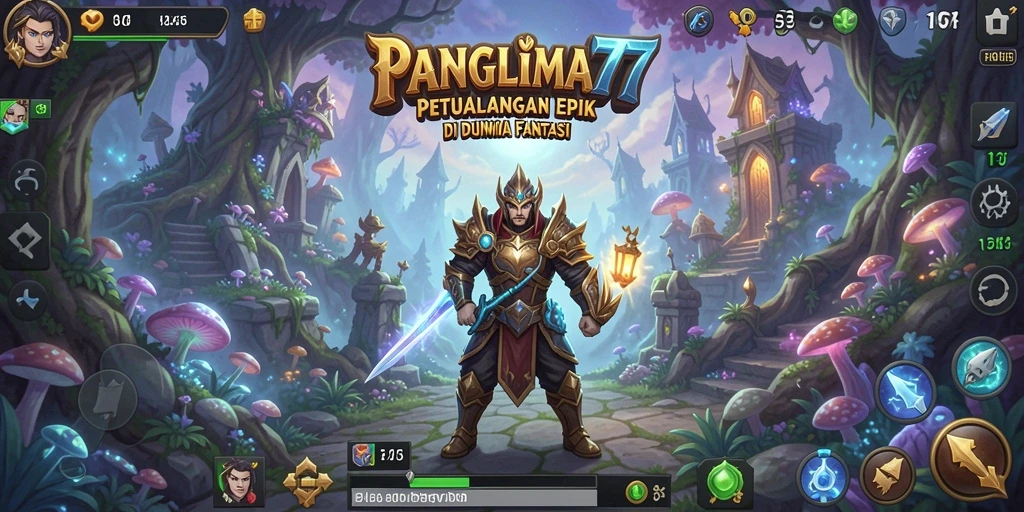 Tampilan screenshot <strong>PANGLIMA77</strong> menampilkan pengalaman gameplay petualangan yang menakjubkan.