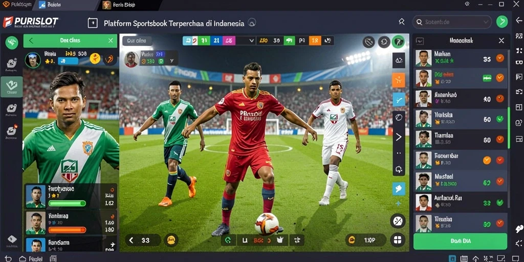 Tampilan menarik dari gameplay taruhan di PURISLOT.