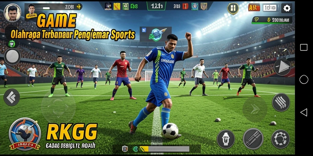 Tampilan gameplay RKGG yang seru dan menantang.